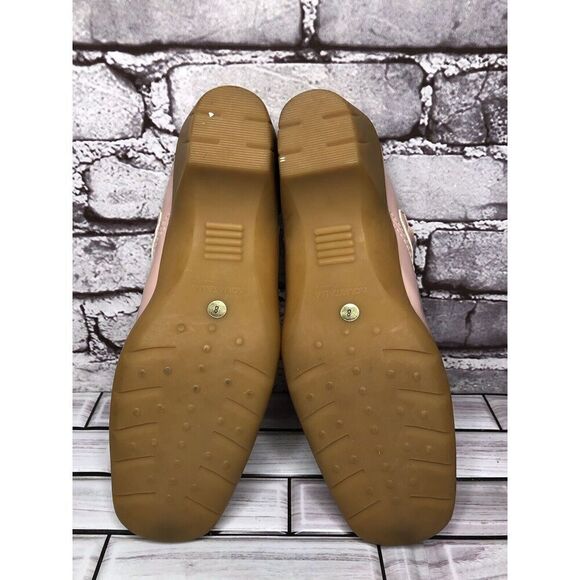 AQUATALIA Pink Patent Leather Square Toe Heel Mules Shoes Women’s Sz 8M US/39EU - Picture 16 of 16